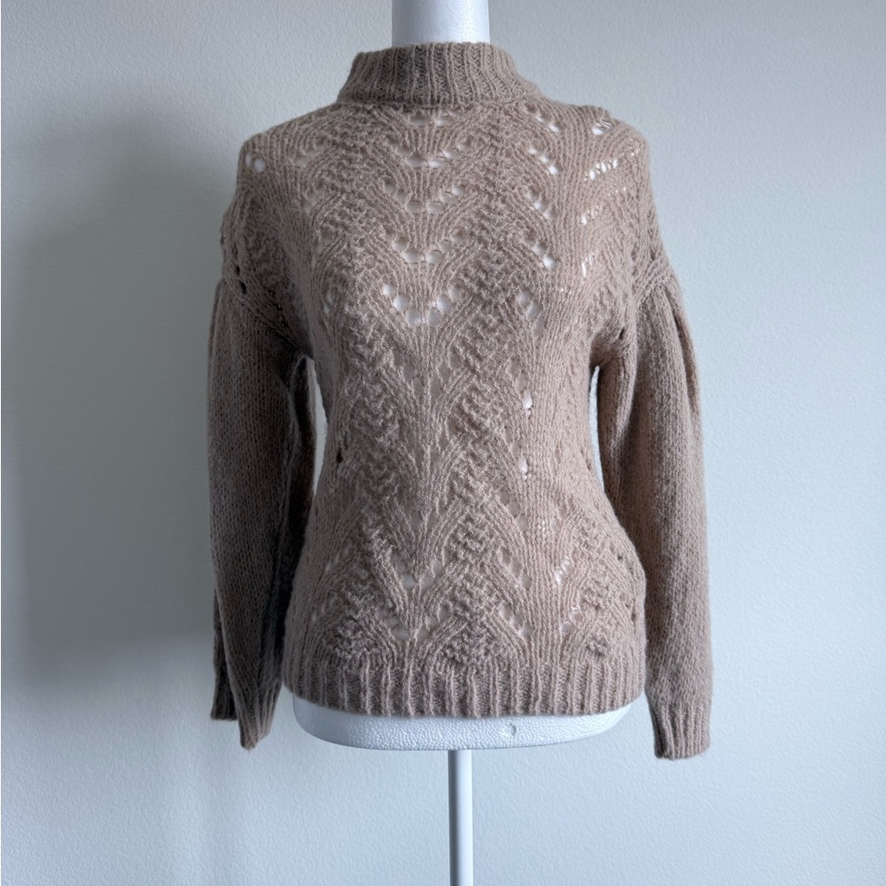 Kate Spade - Cozy Tan Knit Sweater